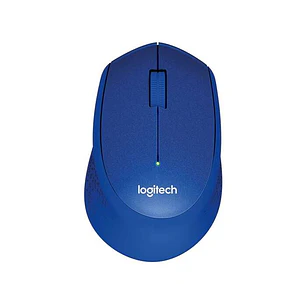Logitech M330 Silent Plus Raton Inalambrico 1000dpi - Silencioso - 3 Botones - Uso Diestro - Color Azul