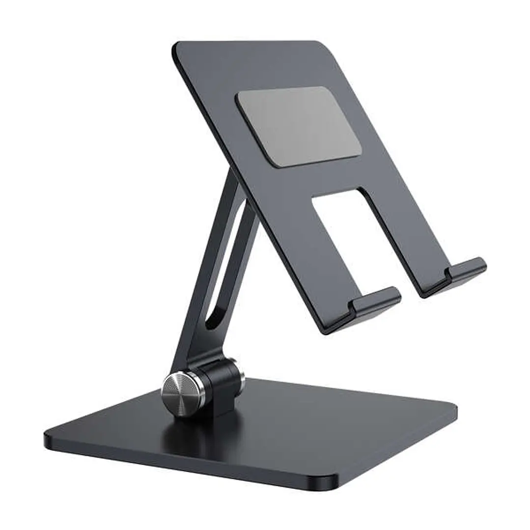 Aisens Soporte de Sobremesa Tamaño XXL Ajustable (2 Pivotes) para Movil / Tablet - Color Gris 1