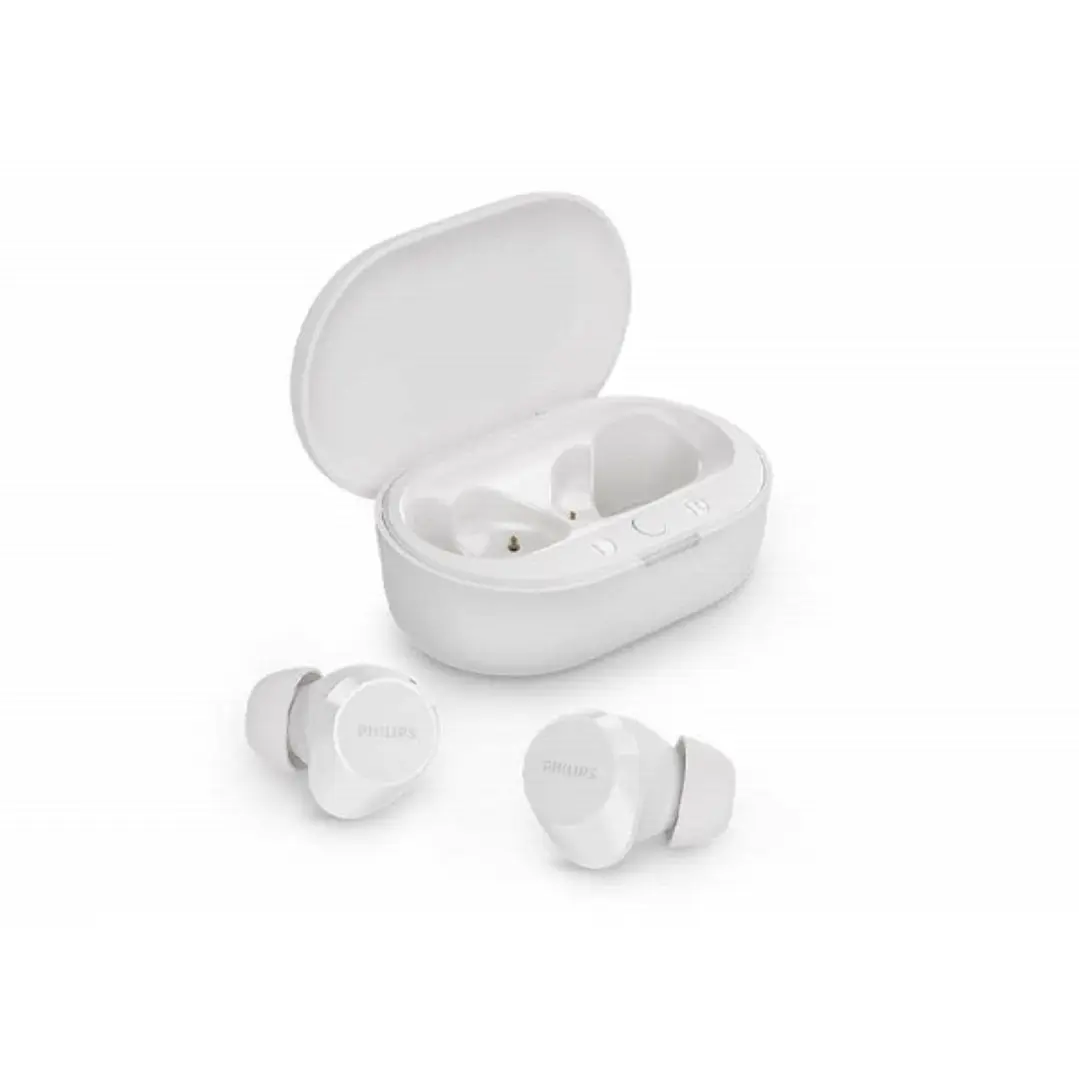 Philips Auriculares Intraurales Inalambricos - Bluetooth 5.3 - Autonomia hasta 18h - TWS - IPX4 - Microfono Integrado - Conector USB-C - Alcance 10m - 1