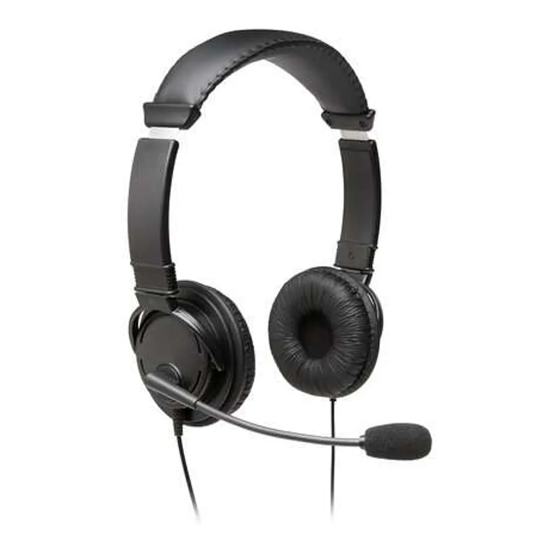 Kensington Auriculares HiFi USB con Microfono - Sonido Estereo - Gran Comodidad - Supresion de Ruido - Cable USB de 1.82m 1