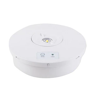 Elbat Luz de Emergencia Sobre Pared - 330 Lumens - 6000K - 2W - Luz Fria - 3 Horas de Autonomia - Bateria de Litio