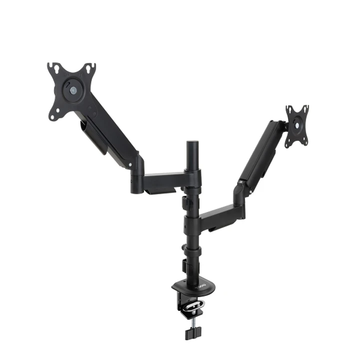 Tooq Soporte de Mesa con Brazos Articulados para 2 Monitores de 17