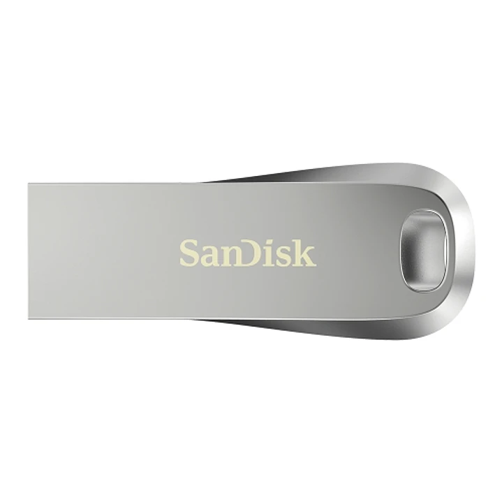 Sandisk Ultra Lux Memoria USB 3.1 128GB - Sin Tapa - Color Acero (Pendrive) 1