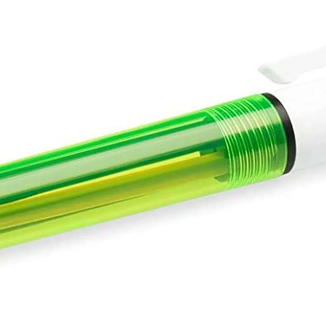 Bic 4 Colours Fluo Boligrafo de Bola Retractil - Punta Media de 1.0mm - Tinta con Base de Aceite - Tinta de Colores: Negro, Azul, Rojo y Amarillo Fluo 1