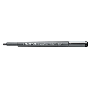 Staedtler Pigment Liner 308 Rotulador Calibrado - Trazo 0.05mm - Secado Rapido - Color Negro