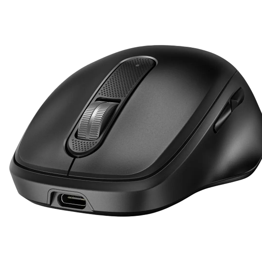 HP 515 Raton Inalambrico Recargable Ultra?Rapido - Sensor Multi?Superficie 4000 DPI - 5 Botones - Conexion 2.4GHz via Dongle USB?A - USB?C para Carga  1