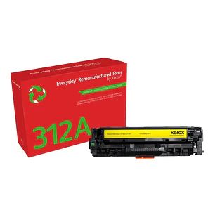 Xerox Everyday HP CF382A Amarillo Cartucho de Toner Remanufacturado - Reemplaza 312A