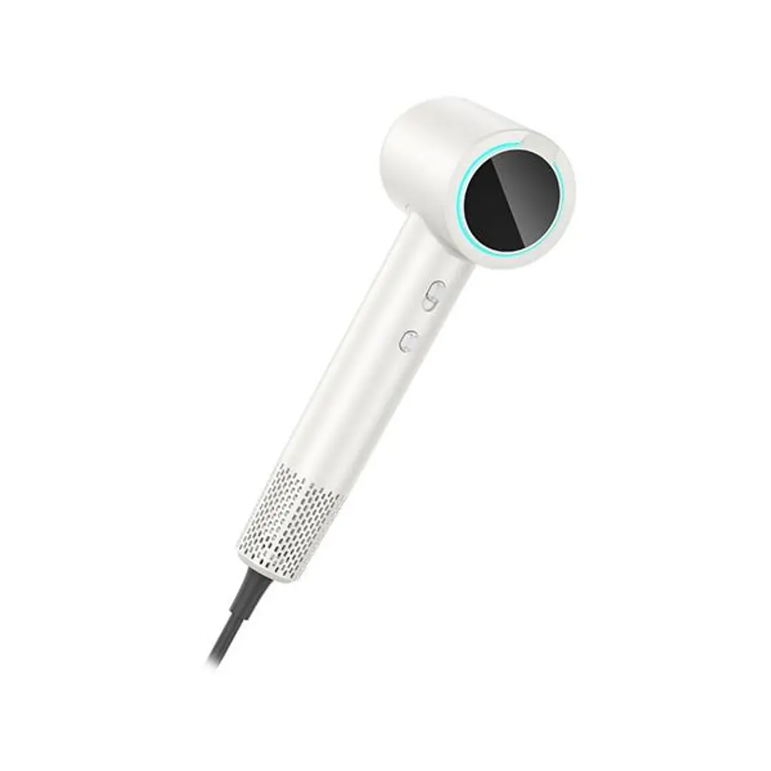XO CF29 Secador Ionico - Potencia 1450W - 4 Niveles de Temperatura - Display Digital - Color Blanco 1