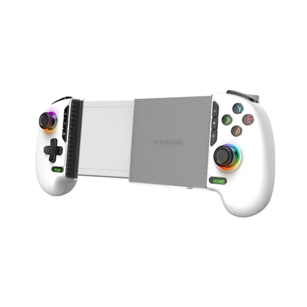 Mars Gaming MGPXPRO Gamepad Multiplataforma - Bluetooth - Autonomia hasta 10h - Vibracion Dual - Bateria 1000mAh - Cable USB-C de 1m - Smartphones has 1
