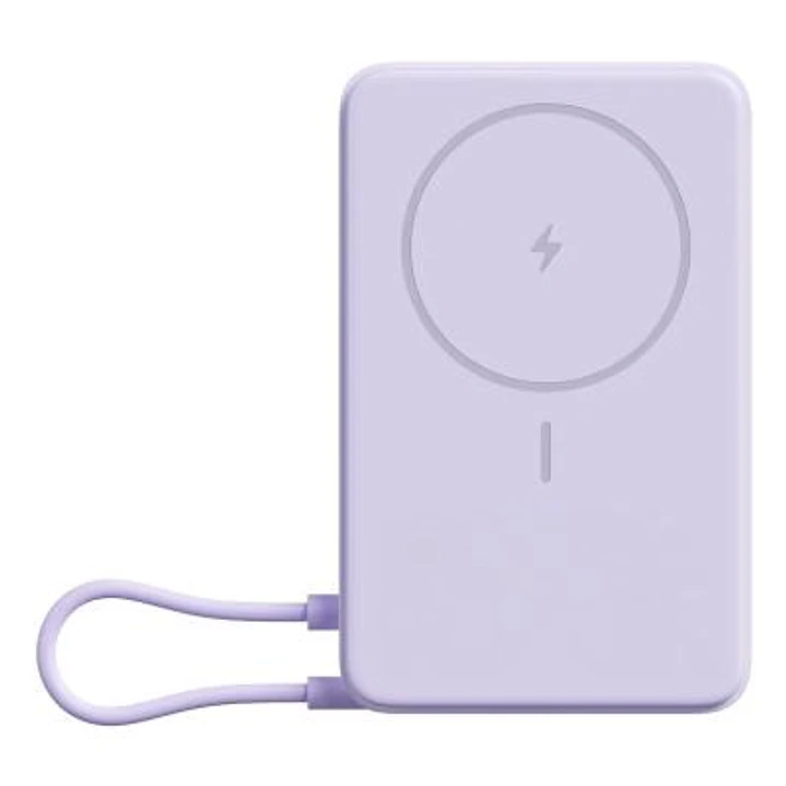 Xiaomi Magnetic Power Bank 10000 con Soporte Integrado - Carga Inalambrica Magnetica - 20W Max - USB C Bidireccional - 5900 mAh / 37 Wh - Pantalla Int 1