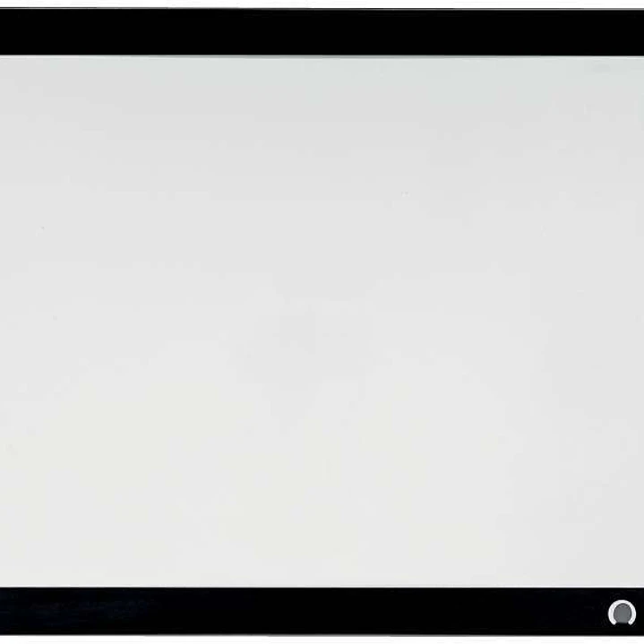 Nobo Pizarra Blanca Magnetica Pequeña con Clip para Notas 430x580mm - Diseño sin Marco - Funciones de Gancho - Color Blanco 1