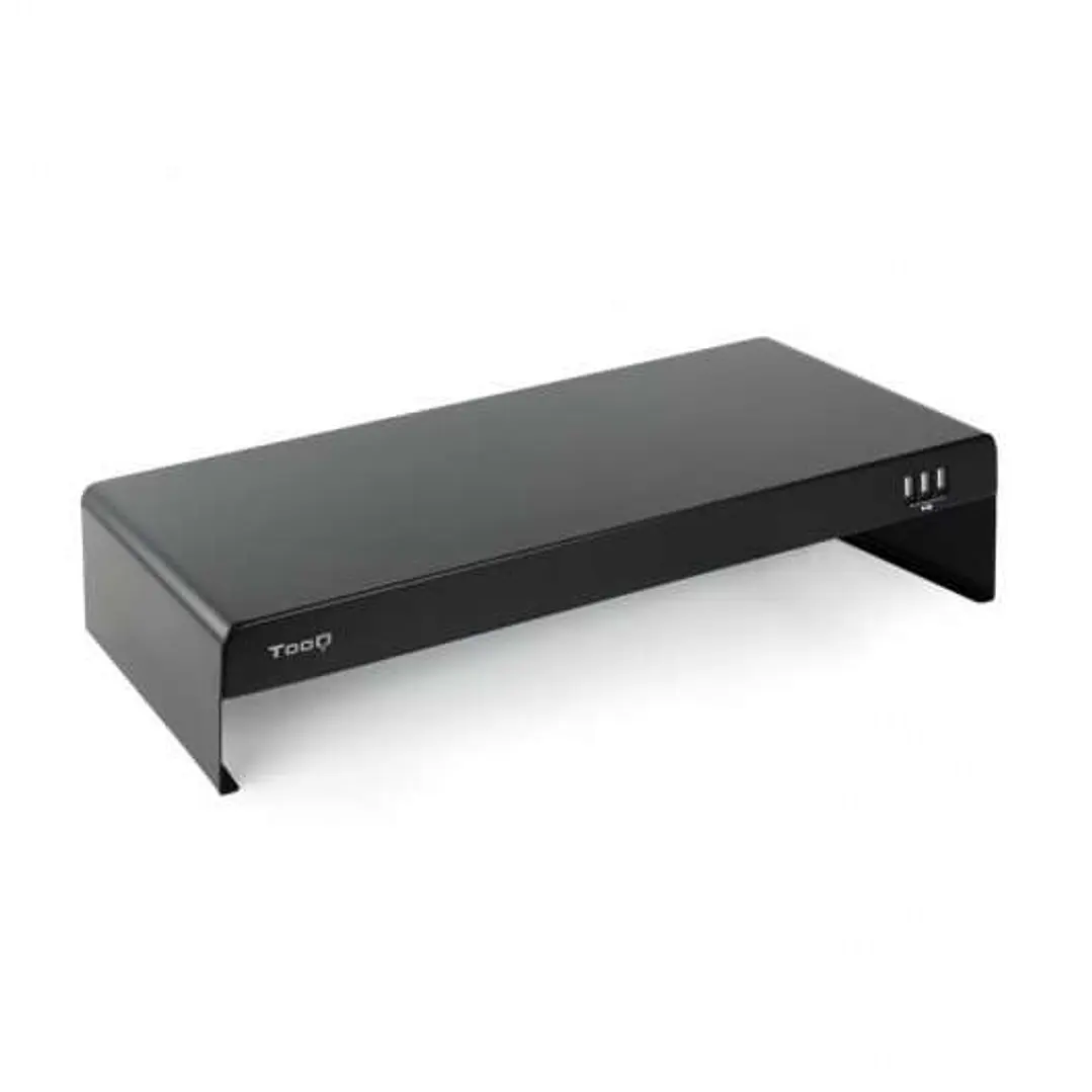 Tooq Soporte Elevador para Monitor o Portatil - 3x USB 2.0 - Peso Max. 20kg - Color Negro 1