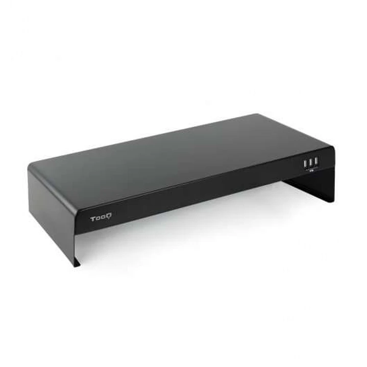 Tooq Soporte Elevador para Monitor o Portatil - 3x USB 2.0 - Peso Max. 20kg - Color Negro 1