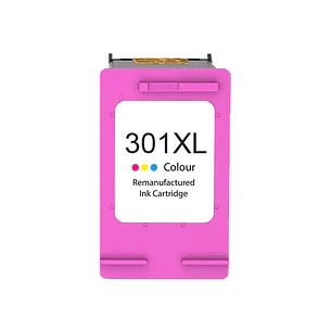 Remanufacturado HP 301XL Color Cartucho de Tinta - Muestra Nivel de Tinta - Reemplaza CH564EE/CH562EE