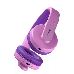 Philips Auriculares Supraaurales Inalambricos - Bluetooth 5.0 - Autonomia hasta 28h - Jack 3.5mm - Alcance 10m - Plegable - Microfono Integrado - Cone