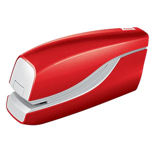 Petrus WOW E-310 Contactless Grapadora Electrica - Hasta 10 Hojas - Grapado Cerrado - Utiliza Grapas Petrus Nº10 - Color Rojo Metalizado