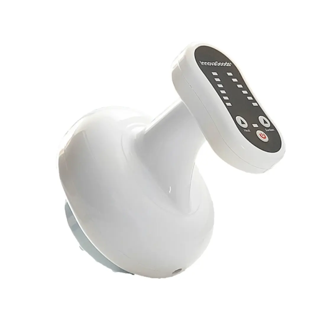 Innovagoods Cellout Masajeador Anticelulitico por Succion y Calor Recargable - Vacumterapia - Intensidad Regulable - Recargable por USB - Diseño Porta 1