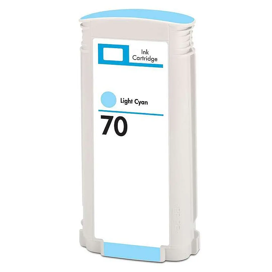 Generico HP 70 Cyan Light Cartucho de Tinta Pigmentada - Reemplaza C9390A 1
