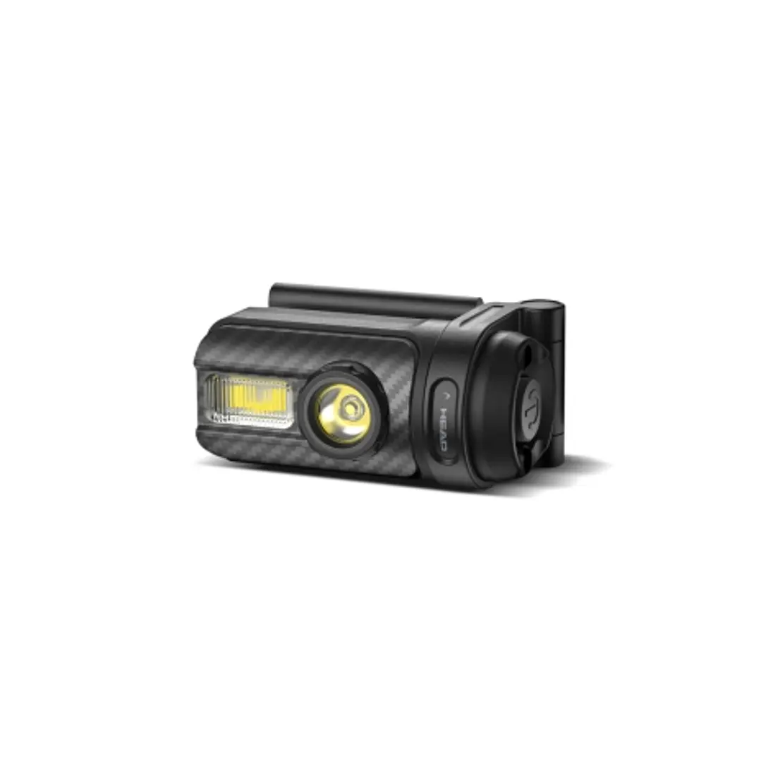 Head Linterna Magnetica Multifuncion 500lm - Autonomia hasta 8h - 6 Modos de Iluminacion - Bateria de 400mAh - Accesorios Adicionales - Resistencia IP 1