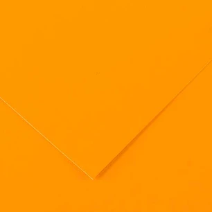 Canson Guarro Pack de 25 Cartulinas Iris de 185g - 50x65cm - Color Naranja Fluo