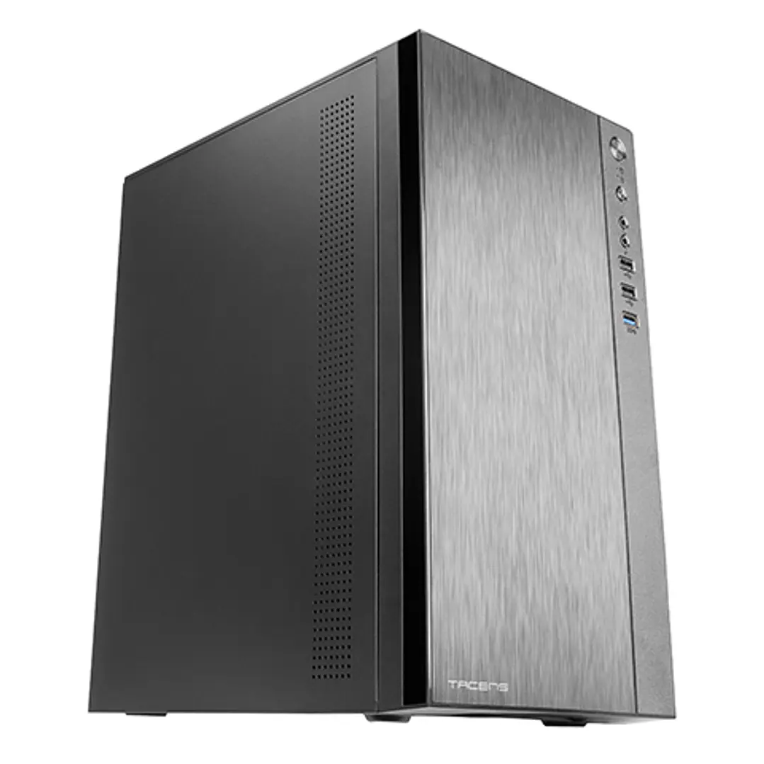 Tacens Anima ACX Minitorre - Ventilador Ultrasilencioso de 12cm - Soporte MicroATX/Mini-ITX - Estetica Minimalista y Elegante - 6 Bahias - 320x146x332 1