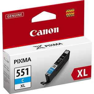 Canon CLI551XL Cyan Cartucho de Tinta Original - 6444B001