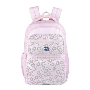 Oxford Dream Tech Animal Print Mochila Escolar 25L - 2 Compartimentos y 10 Bolsillos - Espalda Ergonomica Transpirable - Asas Acolchadas y Ajustables 