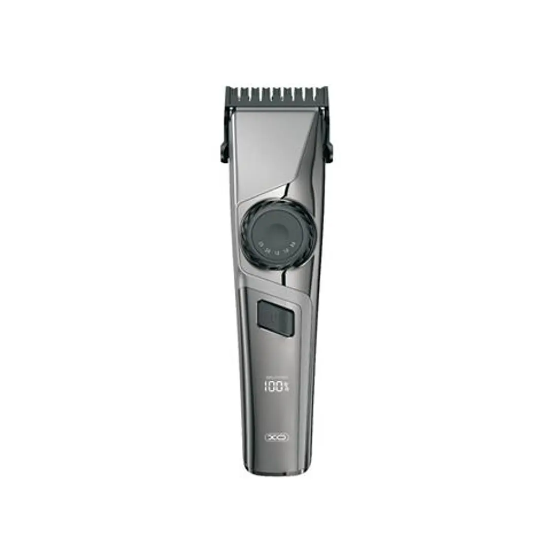 XO Cortapelo de 3 Velocidades hasta 6000rpm - IPX6 - Usala con Cable o Bateria - Display - hasta 180Min Autonomia - Ajustable Mediante Rotor - Incluye 1