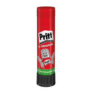 Pritt Barra de Pegamento 11grs - Sin Disolventes - 97% de Ingredientes Naturales - Lavable a 20ºC - Seguro para Niños