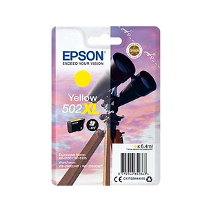 Epson 502XL Amarillo Cartucho de Tinta Original - C13T02W44010
