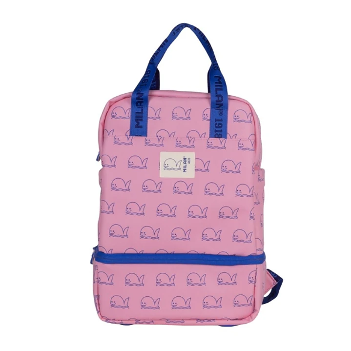 Milan Coleccion 460 Mochila Infantil con Compartimento Isotermico - Amplio Compartimento Interior - 2 Bolsillos Laterales - Capacidad Total 9,5L - Col 1