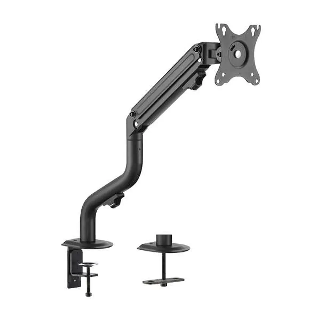 Aisens Soporte de Mesa ECO Contrapeso Giratorio e Inclinable para Monitor/TV 8kg (3 Pivotes - 1 Brazo) de 17-32 - Color Negro 1