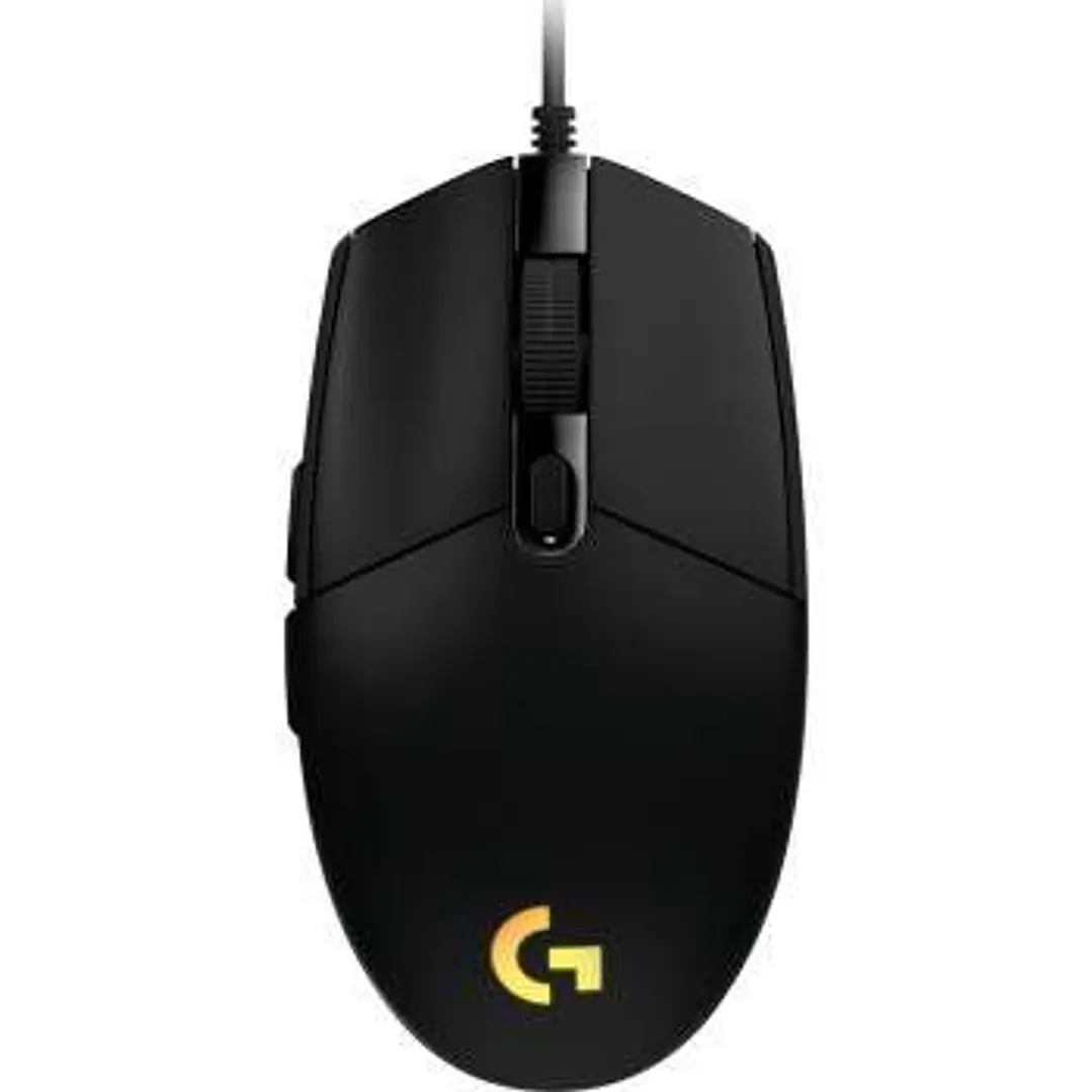 Logitech G203 Lightsync Raton USB 8000dpi - 5 Botones Programables - Iluminacion RGB Lightsync - Uso Diestro - Cable de 2.10m - Color Negro 1