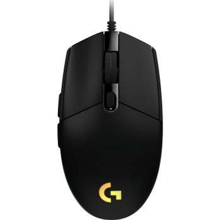 Logitech G203 Lightsync Raton USB 8000dpi - 5 Botones Programables - Iluminacion RGB Lightsync - Uso Diestro - Cable de 2.10m - Color Negro 1