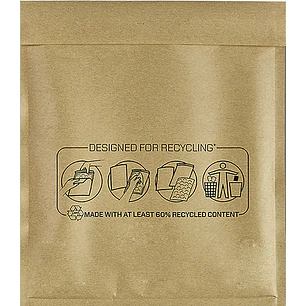 Fellowes Bankers Box Pack de 100 Bolsas de Burbujas Acolchadas - Medidas Internas 220x260mm - Burbujas Internas para Amortiguacion - Tira Autoadhesiva