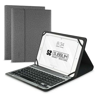 Subblim Teclado Bluetooth extraíble - Funda universal 9-10,1