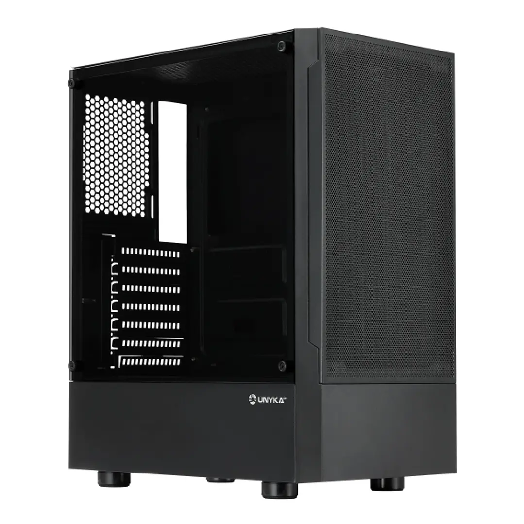 Unykach Aero C35 Caja ATX - Fuente de Alimentacion 500W Incluida - Tamaño Disco Soportado 3.5