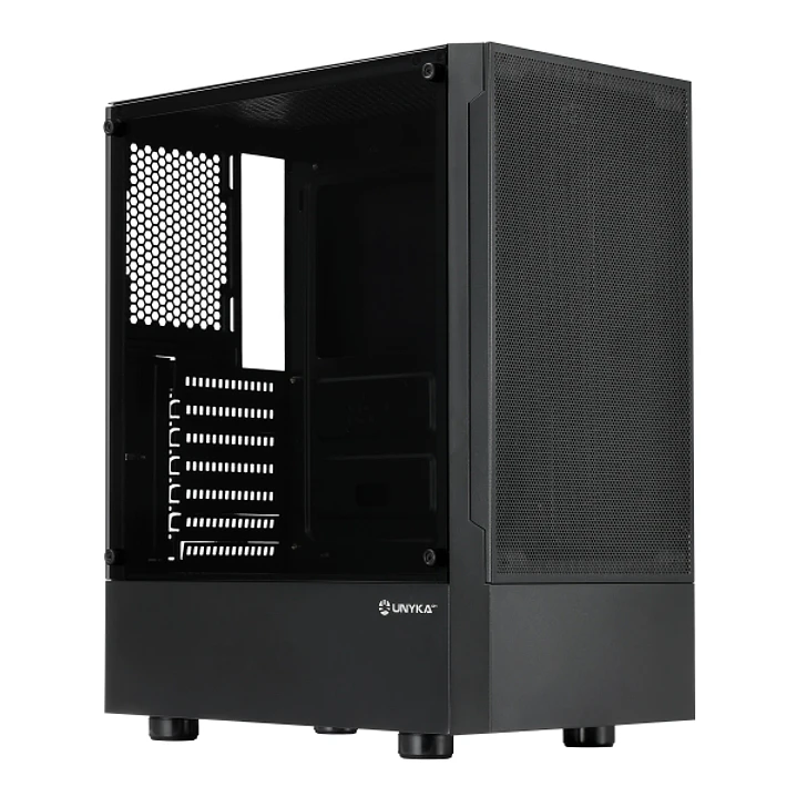 Unykach Aero C35 Caja ATX - Fuente de Alimentacion 500W Incluida - Tamaño Disco Soportado 3.5