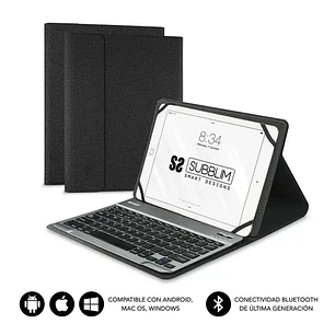 Subblim Teclado Bluetooth extraíble - Funda universal 9-10.1