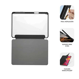 Subblim Funda Exclusiva para Samsung Galaxy Tab S9+/S9 FE+ 12,4 - Proteccion Total - Diseño Moderno - Material Resistente - Facil Instalacion - Angul