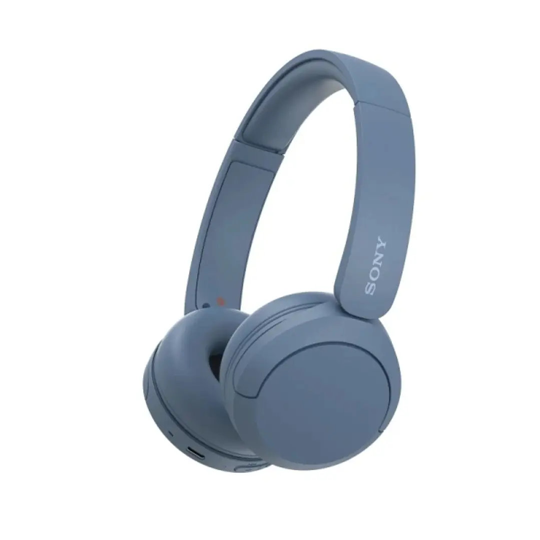 Sony WH-CH520 Auriculares Bluetooth 5.2 con Microfono Integrado - Diadema Ajustable - Conectividad Multipunto - Auriculares Giratorios - Autonomia has 1