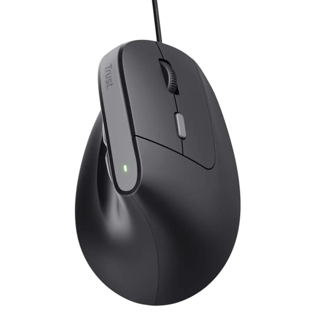 Trust Bayo Ii Raton Ergonomico - 2400dpi - 6 Botones - Color Negro 1