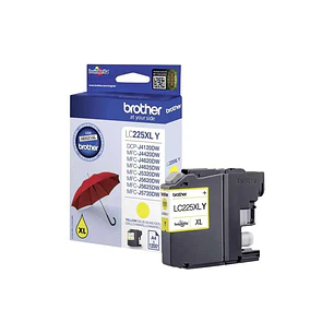 Brother LC225XL Amarillo Cartucho de Tinta Original - LC225XLYBP