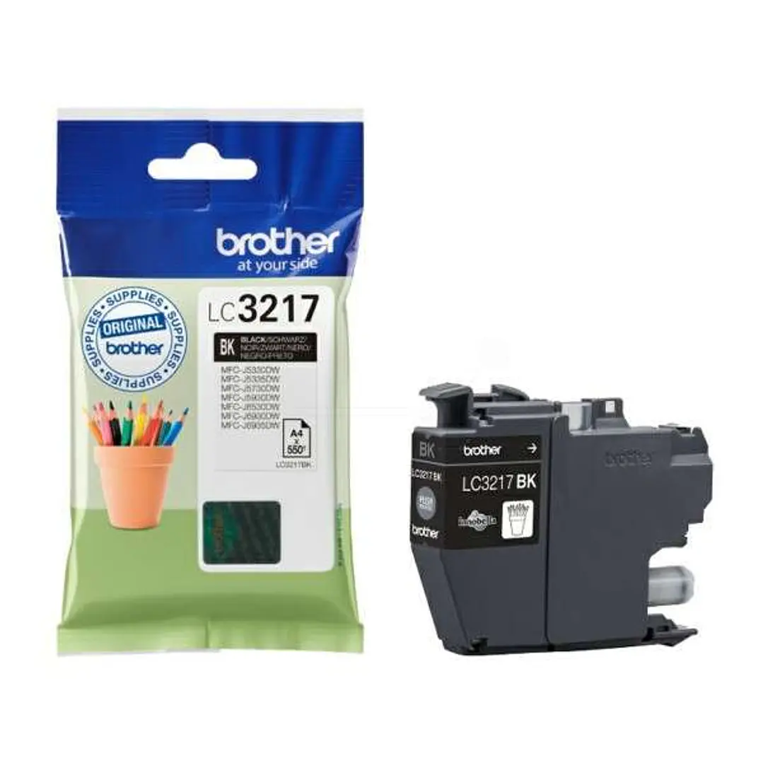 Brother LC3217 Negro Cartucho de Tinta Original - LC3217BK 1
