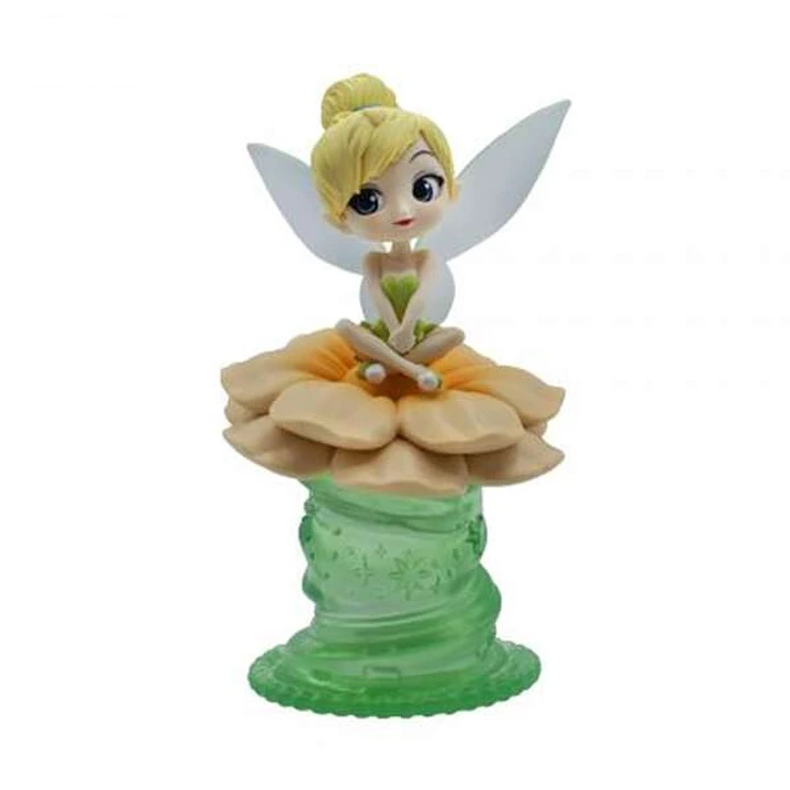 Banpresto Disney Stories QPosket Peter Pan Campanilla Ver. B - Figura de Coleccion - Altura 10cm aprox. - Fabricada en PVC y ABS 1