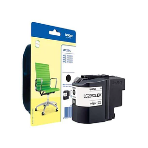 Brother LC229XL Negro Cartucho de Tinta Original - LC229XLBKBP