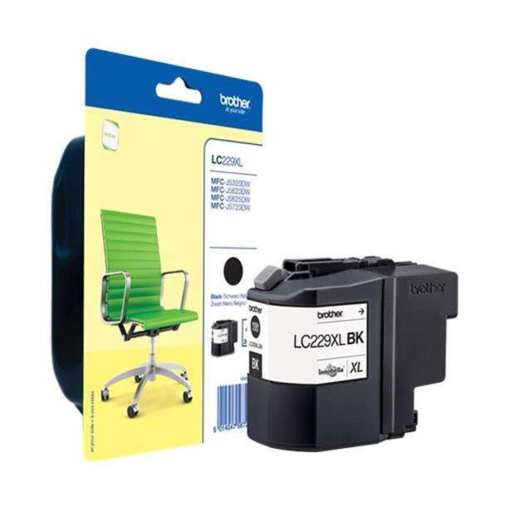 Brother LC229XL Negro Cartucho de Tinta Original - LC229XLBKBP 1