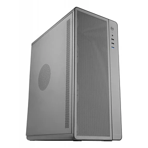 Tacens Aero Caja Semitorre ATX - Ventilador Ultrasilencioso de 120mm - Panel Frontal y Lateral de Malla - Estructura Metalica - Puerto de Audio/USB-A 