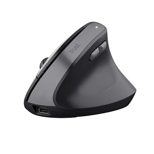 Trust Bayo II Raton Inalambrico USB - Tecnologia Silent Click - 6 Botones - Recargable por USB-C - Color Negro