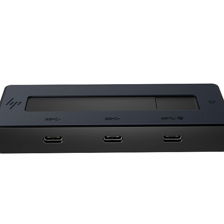 HP Hub Multipuerto 4K USB?C - 4 Puertos USB?C 10Gbps - Power Delivery 65W - Salida de Video 4K via DisplayPort Alt Mode - Diseño Compacto 50% Plastico 1